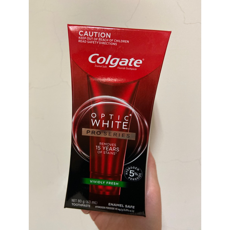 澳洲🇦🇺 高露潔亮白牙膏🦷 Colgate Optic White Pro 5% 口腔清新+亮白 Grace推薦