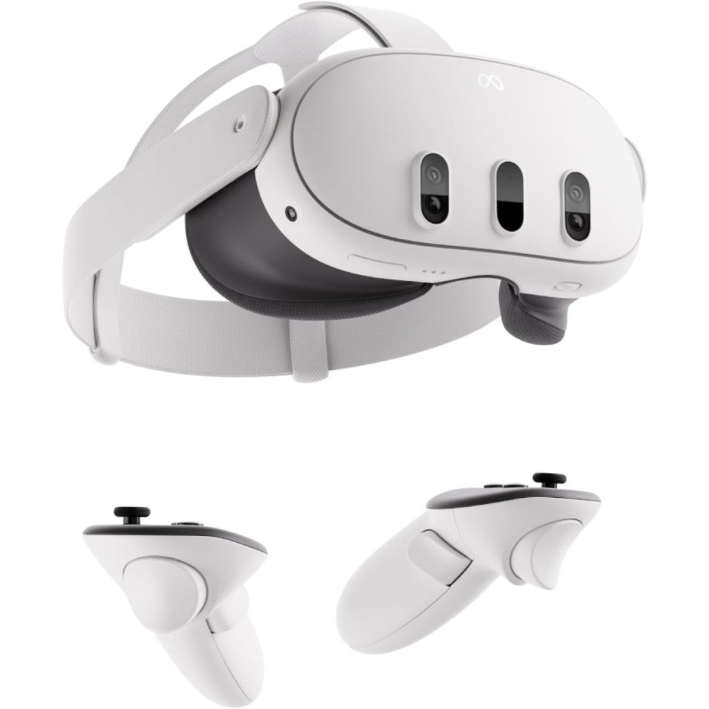 VR【現貨】 Meta Quest 3 (128GB) VR頭戴式裝置 獨立式虛擬實境頭盔　二手品