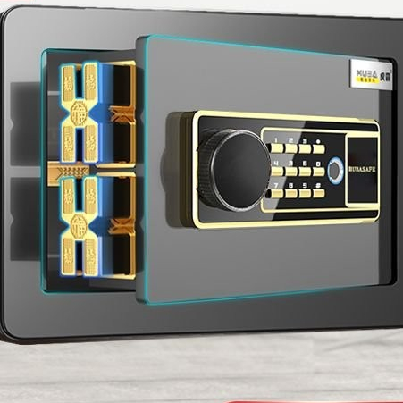 【火熱上新】虎霸保險櫃傢用小型20/25/30指紋密碼保險箱辦公衣櫃保管箱防盜