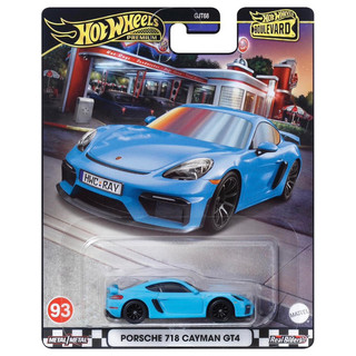 風火輪 Hot Wheels 金標 膠胎 BOULEVARD 林蔭大道 PORSCHE 718 CAYMAN GT4