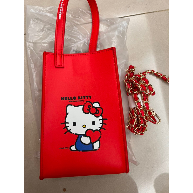 寶島眼鏡 50週年hello kitty 限量眼鏡提袋 kitty眼鏡