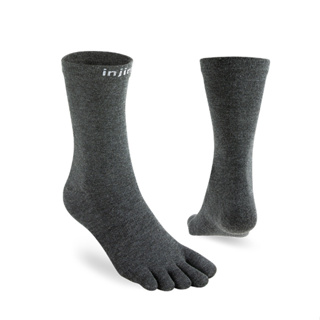 【injinji】Liner羊毛中筒內襪NX (石板灰) - NAA2994| 羊毛抗菌襪 男女通用