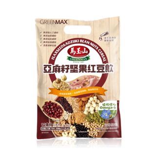 [Easy life 生活小舖]馬玉山 亞麻籽堅果紅豆飲(12pcs/袋)-奶素