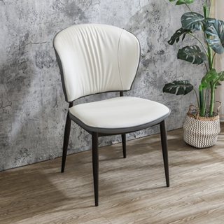 Boden-波菲工業風皮革餐椅/單椅