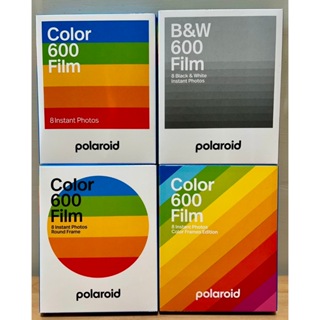 Polaroid 寶麗來 Color 600 Film 彩色底片 圓框版 白色邊框 onestep+ now