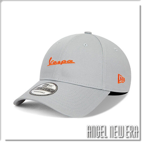 【ANGEL NEW ERA】NEW ERA 聯名款 偉士牌 Vespa 機車 灰色 橘色 排字 限量 9FORTY