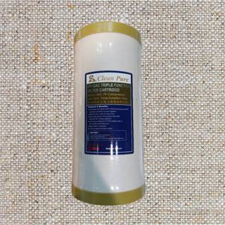 【68 淨水】MIT臺灣製10吋大胖抗菌三合一高效複合濾心微粒碳濾芯-3M SS801、濾博士 多通用 約可濾100噸水