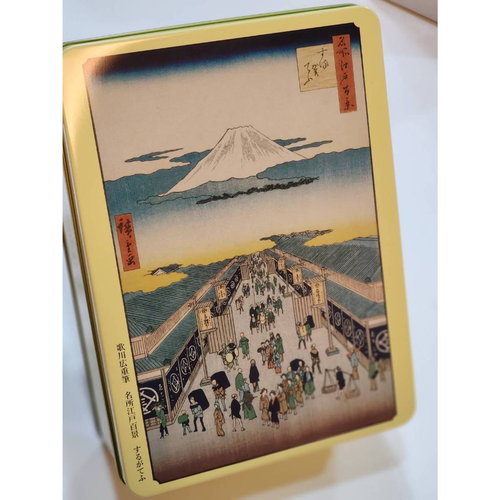 空鐵盒 收藏盒 收集箱 餅乾盒 珍妮曲奇小熊鐵盒 東京博物館空鐵盒