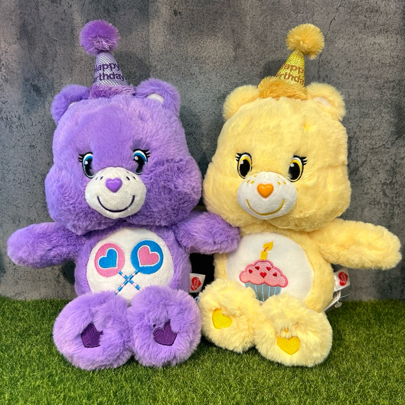 現貨數量常更新 請先聊聊🐶優惠價$1320🌹瘋狂MAIYA🌹泰國🇹🇭 彩虹熊 Care Bears 生日快樂 玩偶