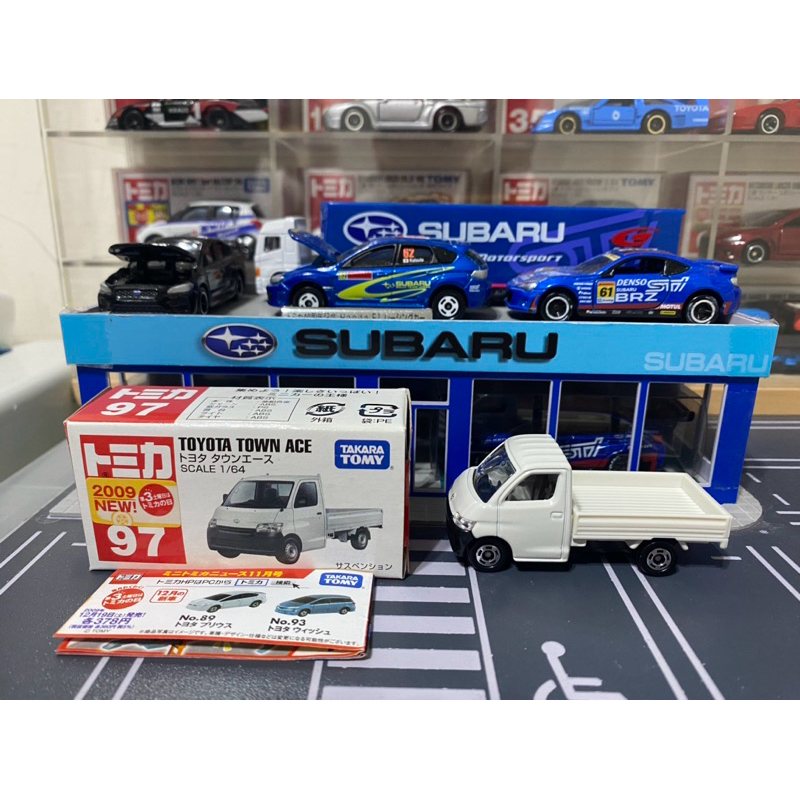 TOMICA NO.97-6 TOYOTA TOWN ACE 稀有絕版新車貼