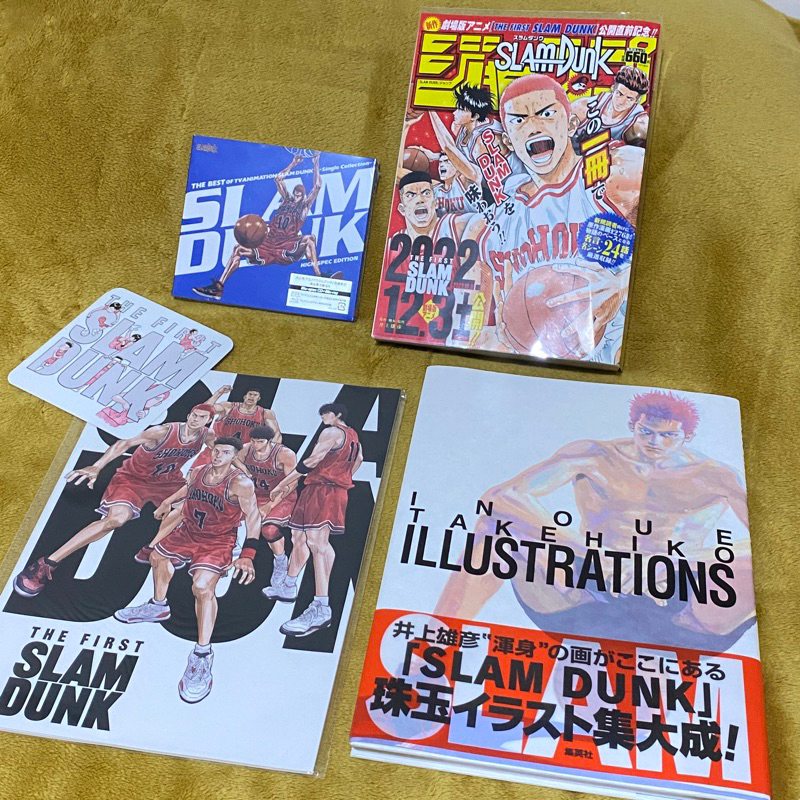 灌籃高手🔥SLAM DUNK 電影場刊 日文畫冊 畫集 原畫集 CD原聲帶 漫畫雜誌