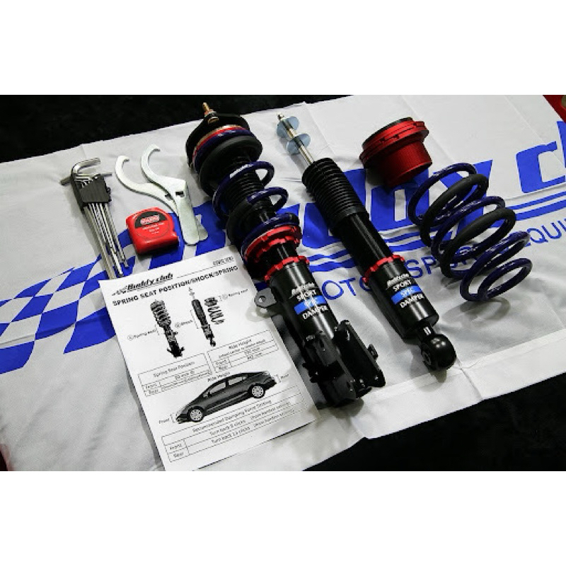 (HB虹惠）ACCORD 8代(08-13) CP｜Buddy club SPORT SPEC 避震器短彈簧