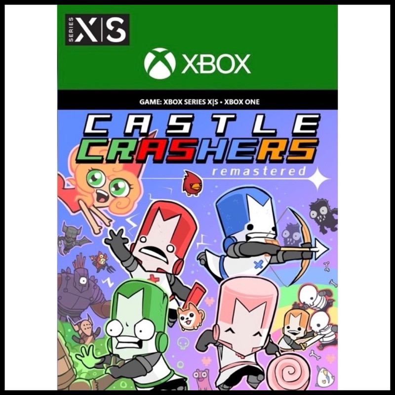 中文 XBOX ONE SERIES S X 城堡毀滅者 重製版 強化版 castle crashers