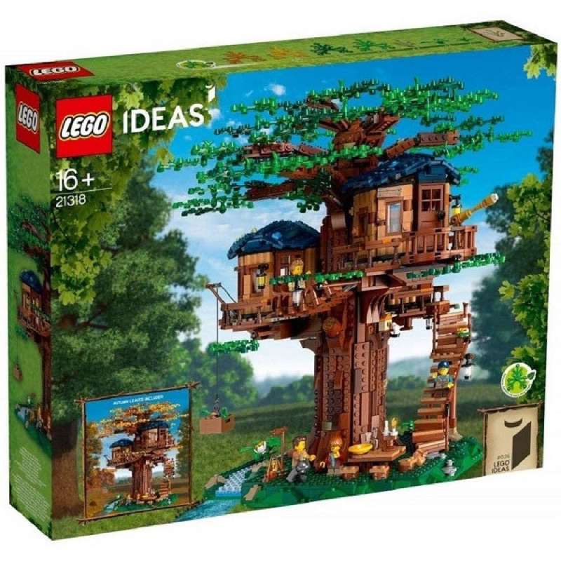 現貨🔥LEGO 樂高 21318 IDEAS創意系列 樹屋 積木 擺設【限台中面交】禮物首選🎁