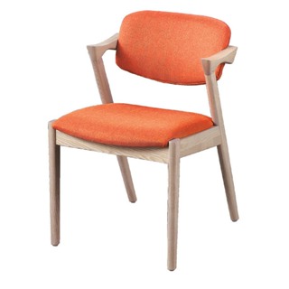 【新荷傢俱工場】E 1143 (三色) ASHI宮崎椅 實木餐椅 布餐椅 繽紛實木椅 咖啡椅 洽談椅 書桌椅