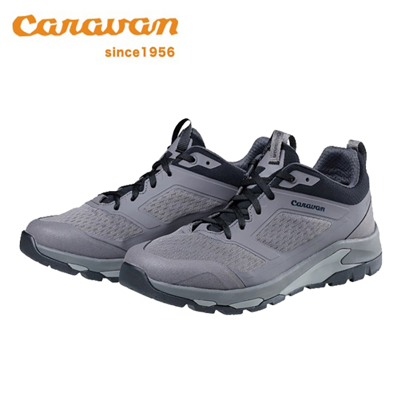 Caravan|日本|C1_DL LOW GTX 中筒輕量健行登山鞋/防水登山鞋/3E寬楦登山鞋 0010121 灰