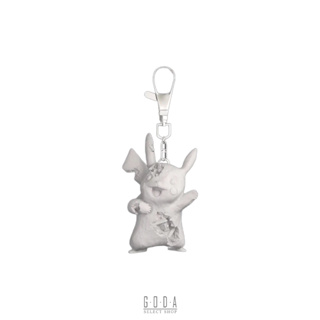 【現貨】Daniel Arsham x Pokemon Keychain 侵蝕石膏 皮卡丘鑰匙圈 藝術家聯名款 寶可夢