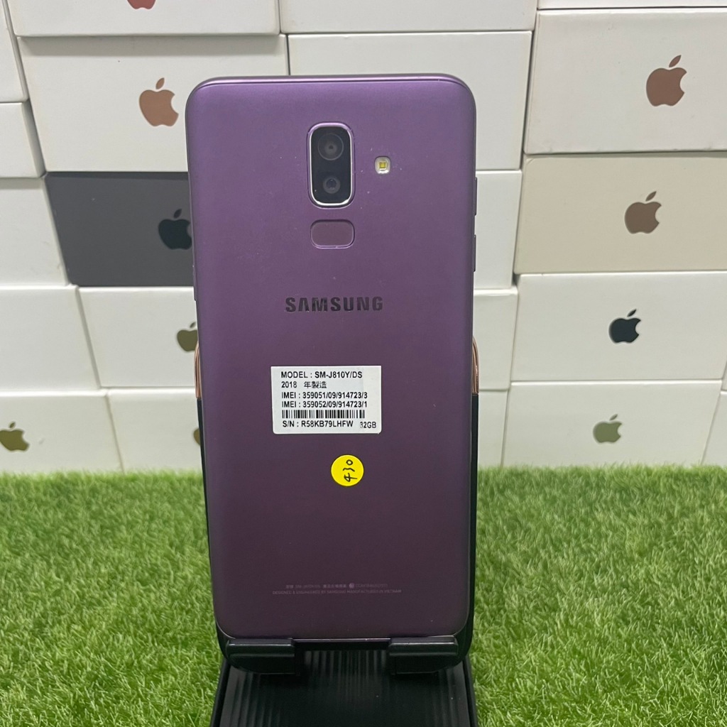 【請看內文】SAMSUNG J8 紫 3G 32G 6吋 三星 手機 二手機 板橋 新埔 瘋回收 可面交 0430