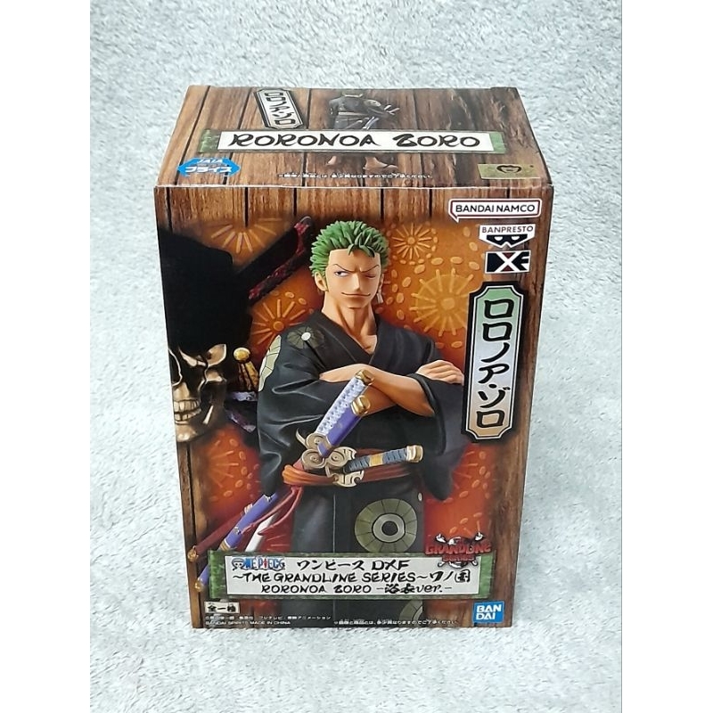 日版 BANPRESTO DXF 航海王 THE GRANDLINE SERIES 和之國 羅羅亞 索隆 浴衣