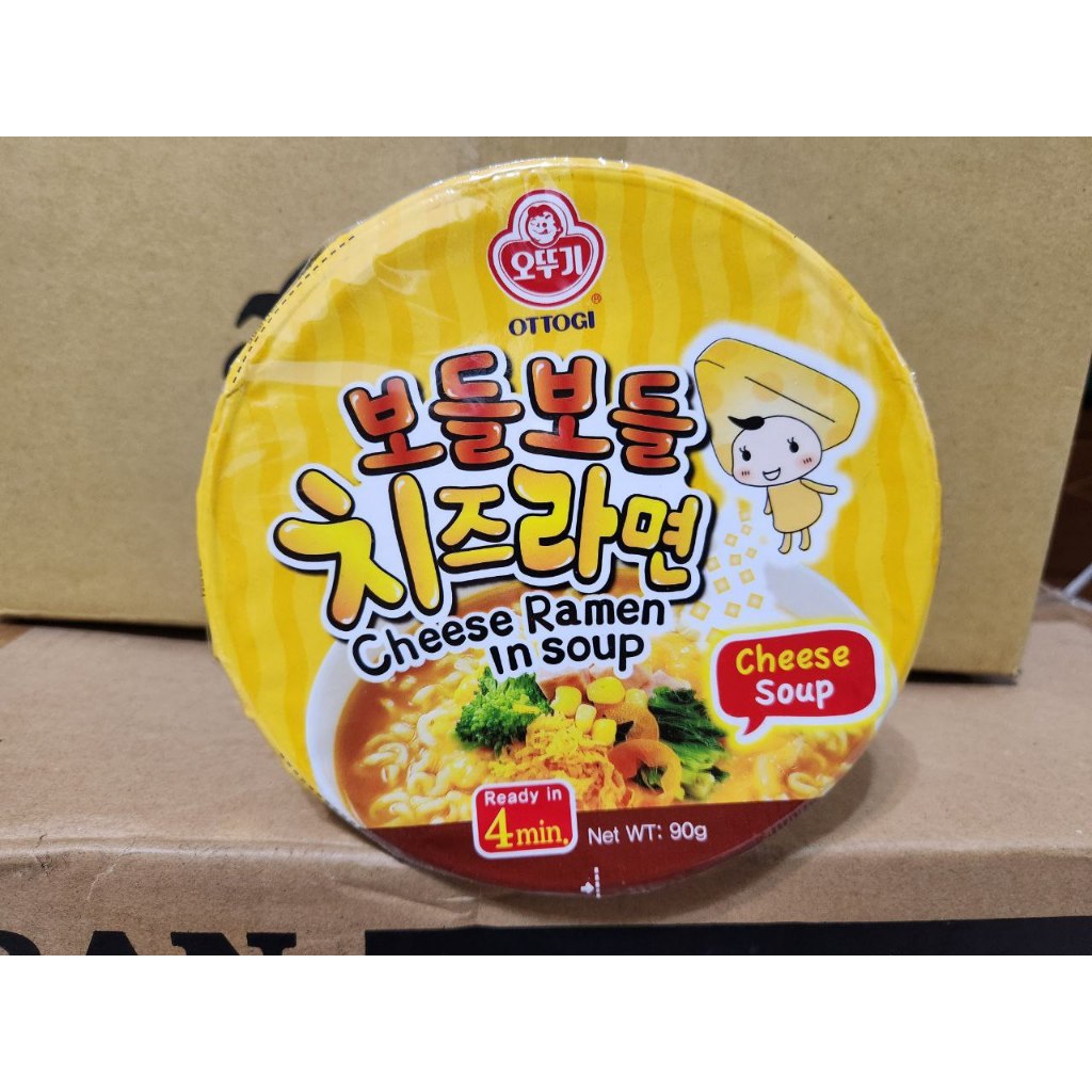 韓國 不倒翁 起司湯碗麵 泡麵 超取限12包