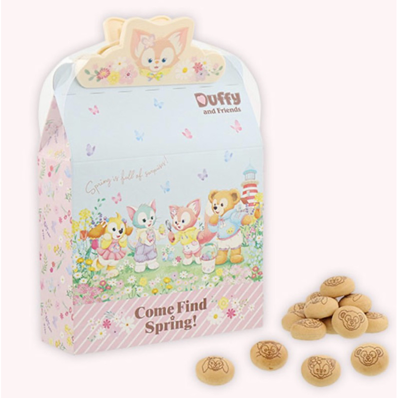 預購 東京迪士尼 2024 復活節 達菲好朋友 周邊 鐵盒 餅乾 糖果 購物袋