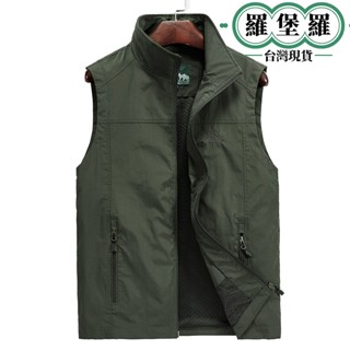 【臺灣現貨】M-5XL大尺碼機能馬甲 戶外速乾耐磨防水釣魚馬甲外套 釣魚攝影背心外套 多功能薄款 安全應急管理背心