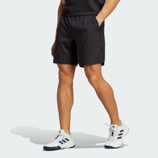 新品上市 Adidas TS Short 男 短褲 運動 訓練 網球 舒適 透氣 吸濕 排汗 愛迪達 黑 HR8725