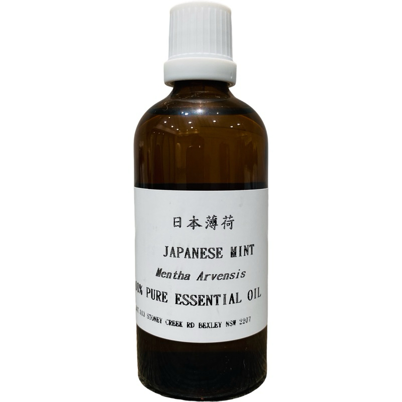 日本薄荷 精油 100ml Japanese Mint Oil 水氧機 擴香儀 手工皂材料