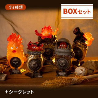 【吉卜力🇯🇵日本原裝】 預購 霍爾的移動城堡 卡西法 戒指 盒玩6入/組 宮崎駿 橡子共和國