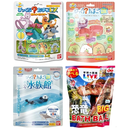 【米米家玩具】日本DX 戲劇浴系列浴缸 水族箱 寶可夢 恐龍圖鑑 角落生物 洗澡球 泡澡球 沐浴球 沐浴鹽 入浴劑