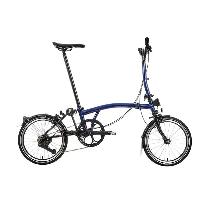 預購BROMPTON 小布2024 P Line｜S4L｜Bolt Blue Lacquer⚡️電光藍清漆 摺疊自行車