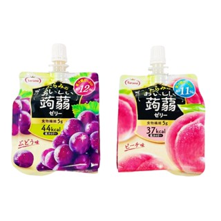 清檸の小舖✨(即期良品）達樂美*吸管果凍-黑葡萄 白桃150g