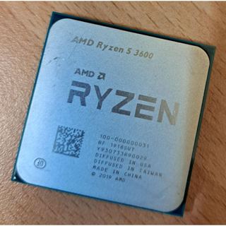 AMD RYZEN 5 3600 R5-3600 6核12緒 二手良品 功能正常 記憶體控制器正常