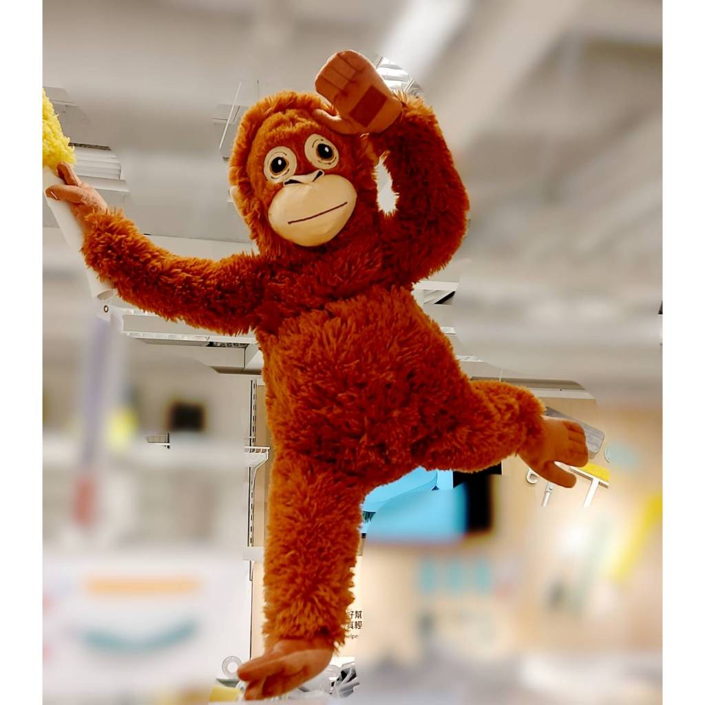 IKEA 猩猩 填充玩具 猩猩娃娃 66公分 猩猩 猴子 填充玩偶 玩偶 娃娃 安撫玩具 DJUNGELSKOG