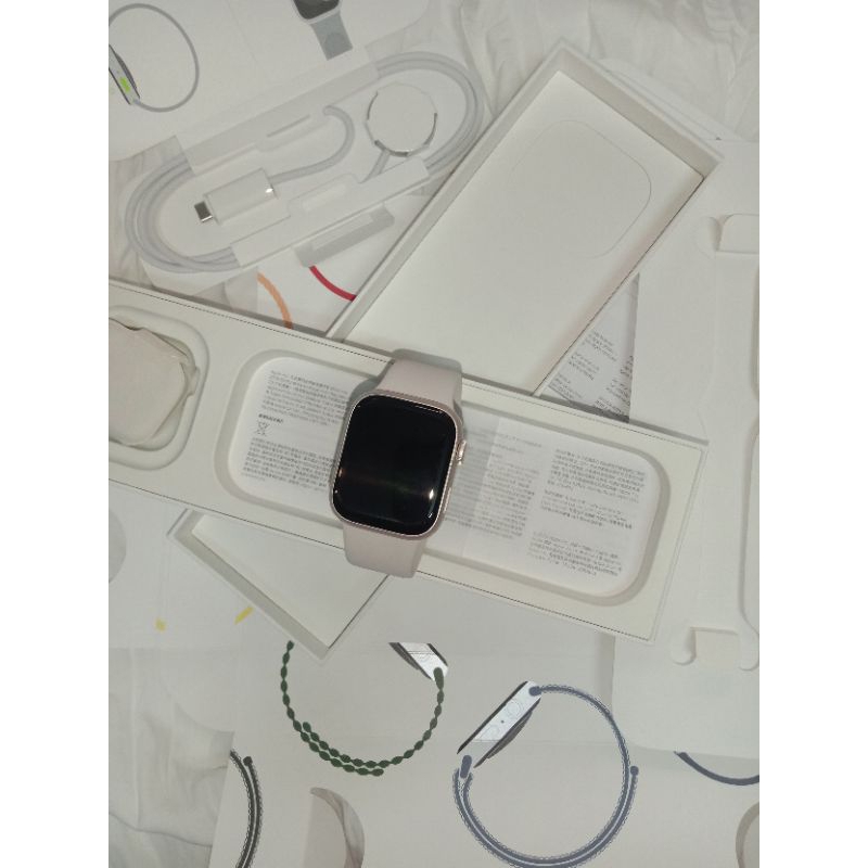 Apple watch s9 GPS 41mm 全新保固未啟 只有拆封‼️