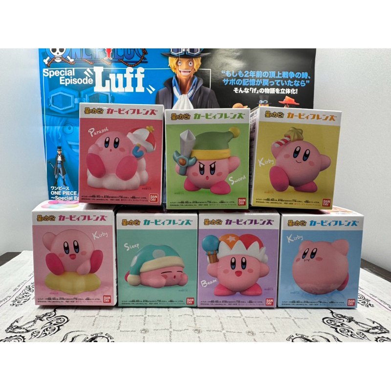 正版 星之卡比 卡比之星 盒玩 卡比好朋友 卡比 瓦豆魯迪 BANDAI 萬代