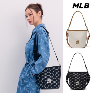 MLB 托特包 水桶包 MONOGRAM系列 紐約洋基隊 (3ABML024N-兩款任選)【官方旗艦店】