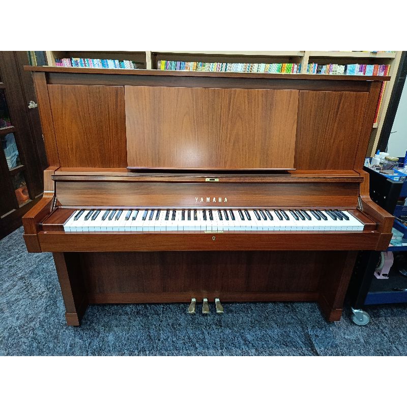 日製頂級木紋豪華型鋼琴YAMAHA W101/1980年/竹北一心樂器-鋼琴專門店