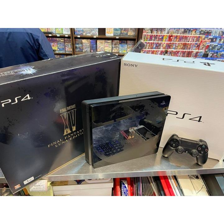 【哈電玩】PS4☆二手品只面交☆PS4 SLIM主機 1TB容量 太空戰士主機