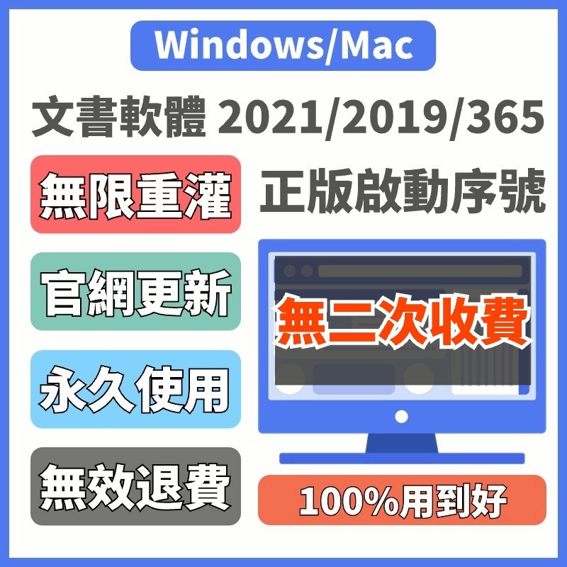 官方正版 啟動碼 Win11 Win10 Office 2021 2019 2016 365 序號 金鑰 Windows