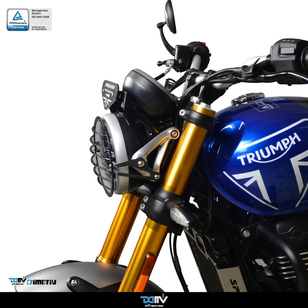 【KIRI】 Dimotiv Triumph Speed 400 大燈護罩 大燈罩 大燈護網 DMV