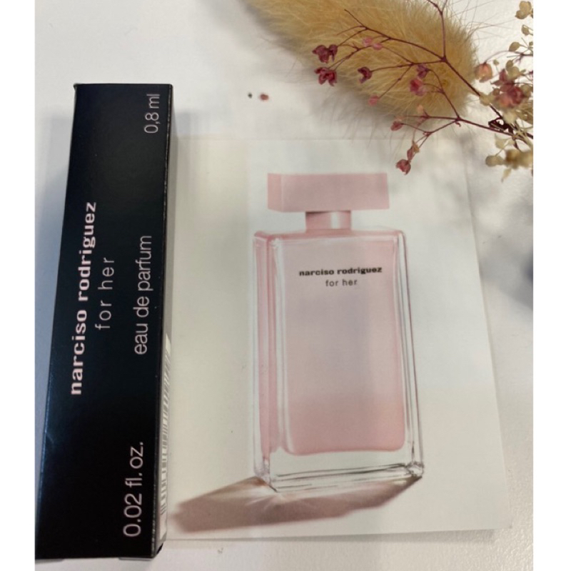 Narciso Rodriguez For Her 女性淡香水 0.8ml 針管（非分裝）