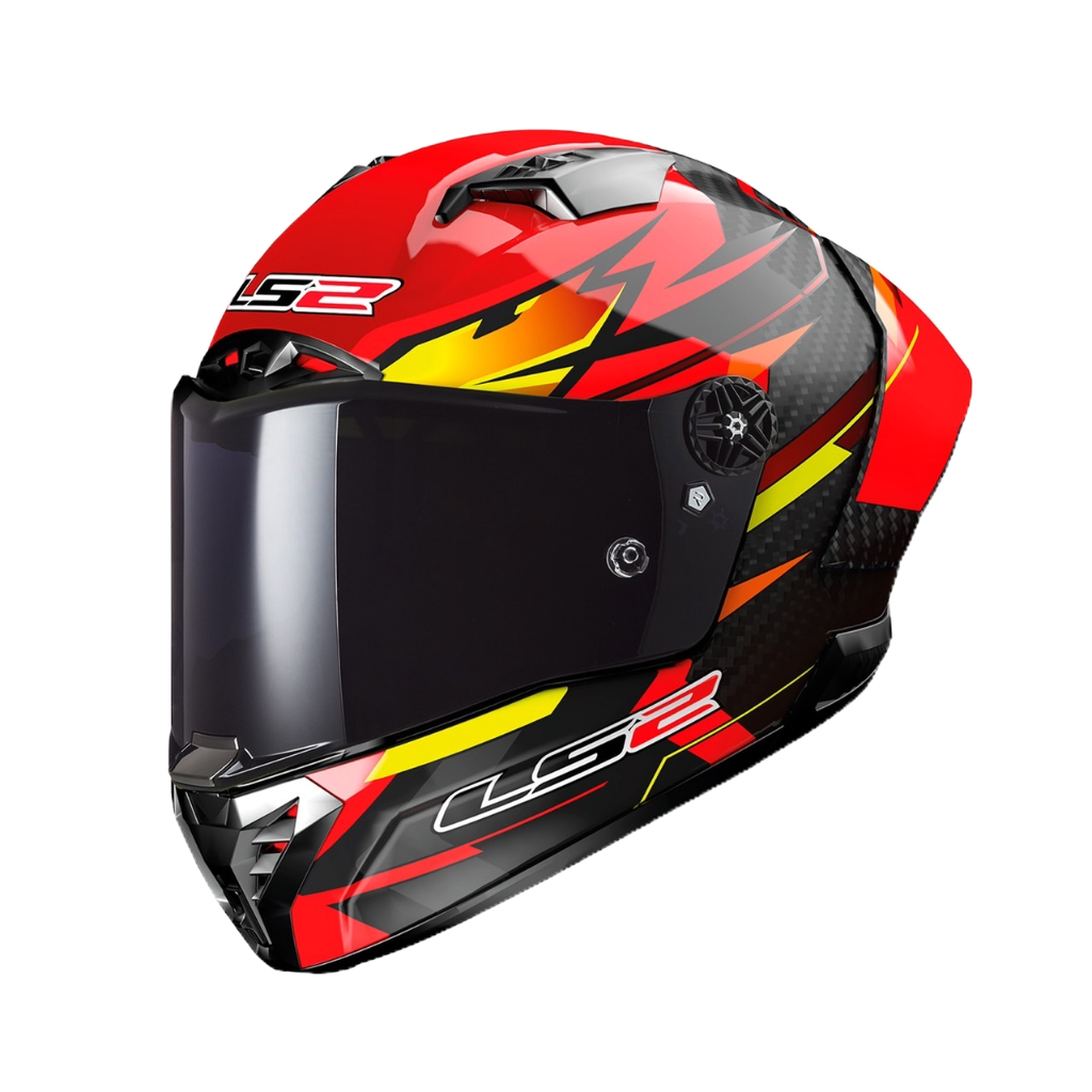 LS2 安全帽 FF805 FIRE 選手彩繪 亮面碳纖維 全罩