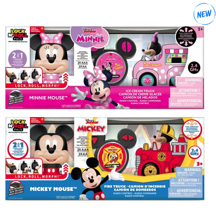 Disney 米奇/米妮遙控車 多種款式選擇-展示品-盒損