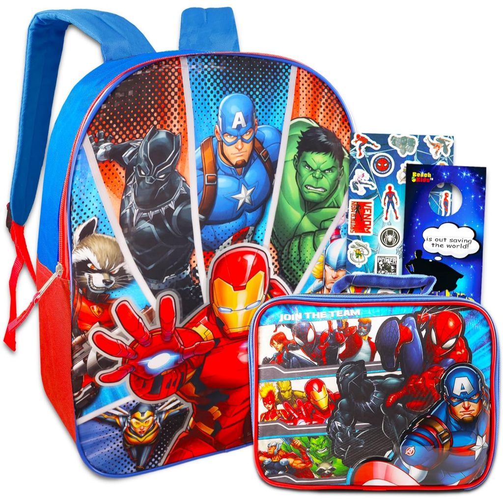 預購 ❤️正版❤️美國迪士尼 鋼鐵人 美國隊長 黑豹 書包 後背包 餐袋 便當袋 書包背包浩克 marvel