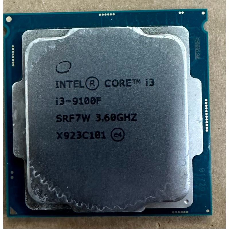 中古 二手 良品 CPU i3-9100F 功能正常 可以開機