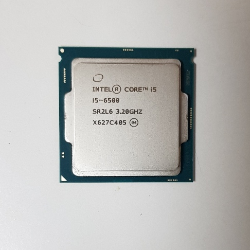 intel Core i5 6500 1151腳位 4核心 CPU 附原廠銅芯散熱風扇 2手良品
