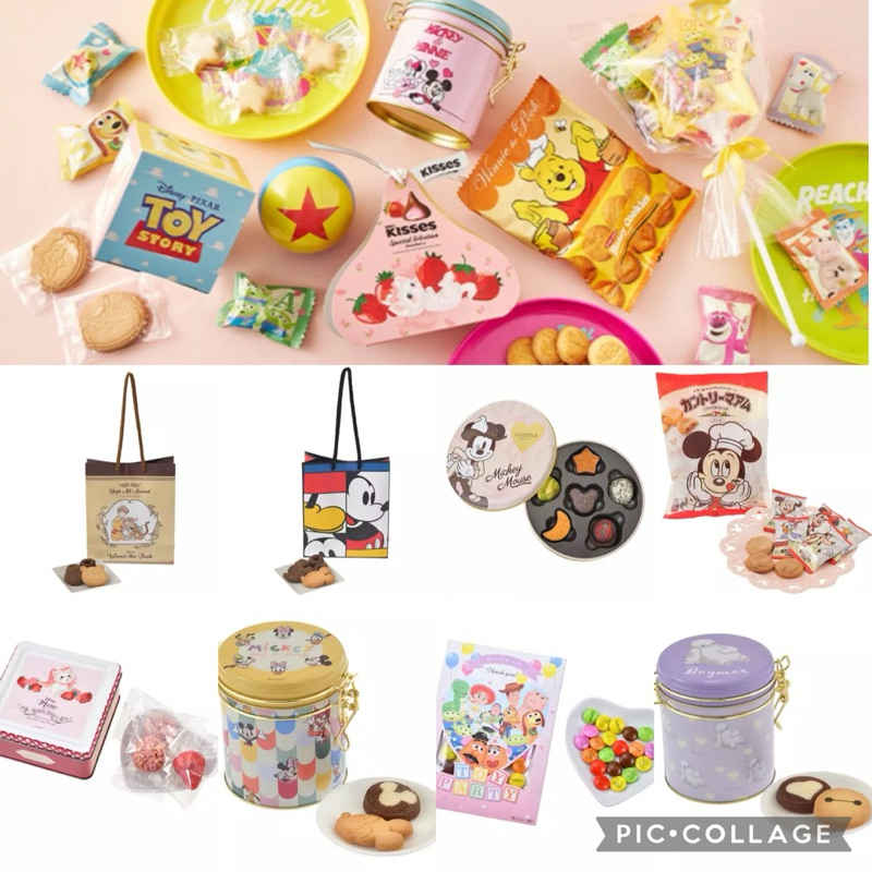 🎄迪士尼餅乾 🎄 日本 迪士尼 2024 巧克力 禮盒 鐵罐 維尼 米奇 米妮 奇奇蒂蒂 餅乾 禮盒 萬聖節