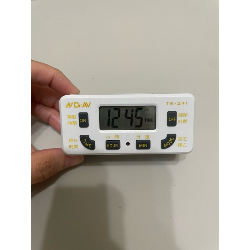 電子式數位定時器 110-125V