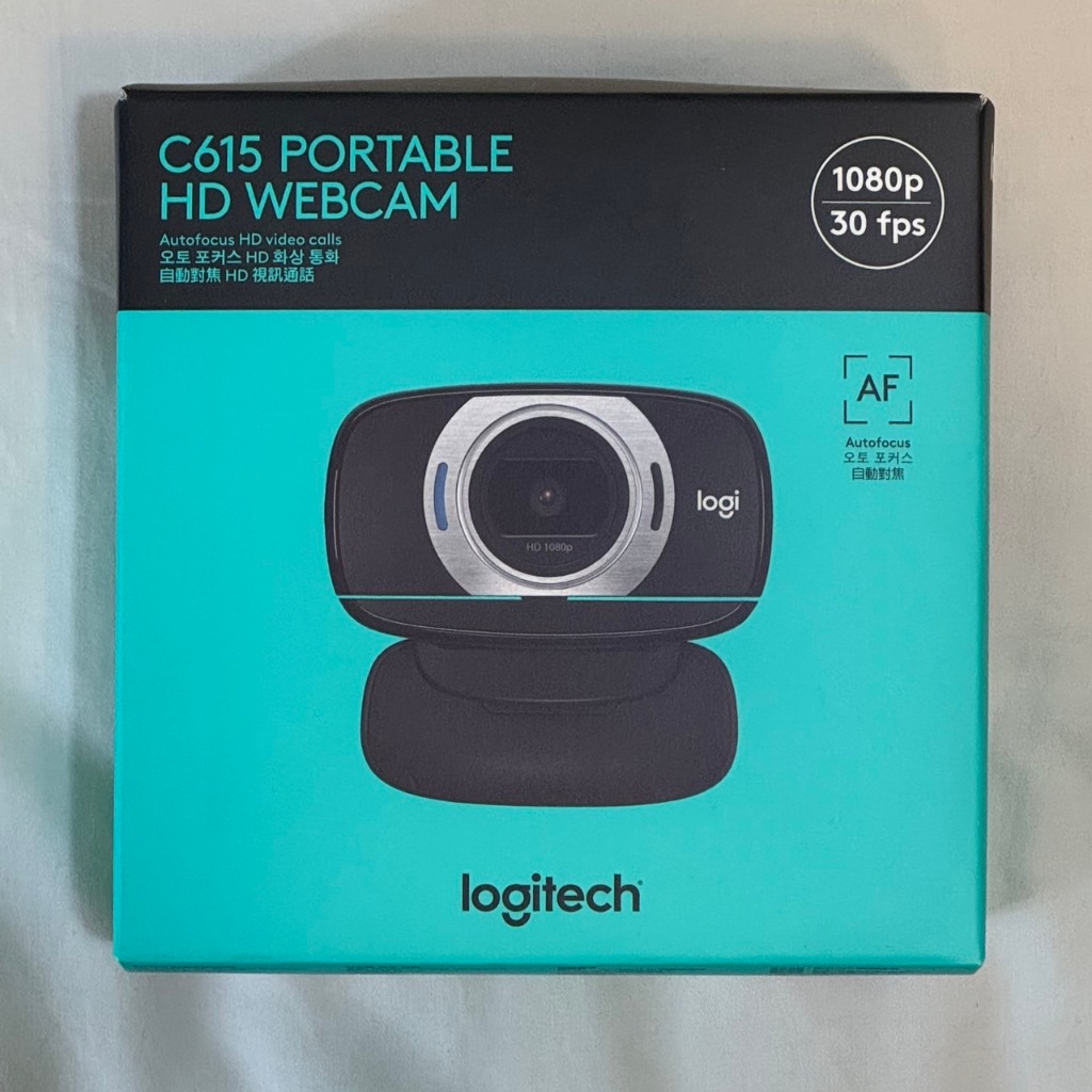 【全新未拆封】Logitech 羅技 C615 HD WEBCAM 視訊鏡頭/網路攝影機